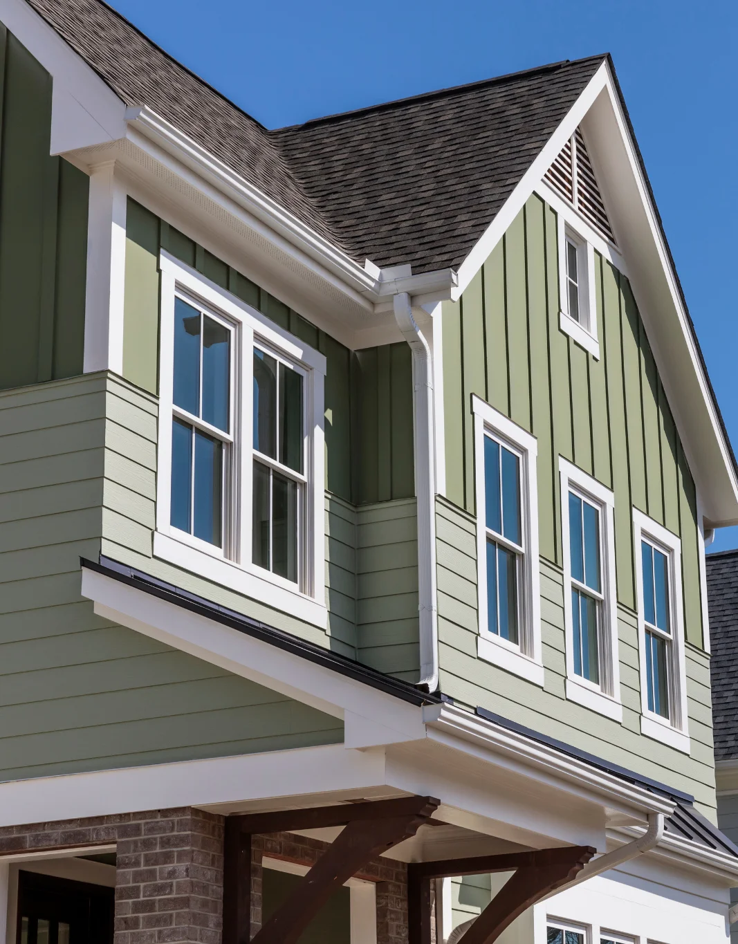 house with a fresh siding installation Mount Prospect