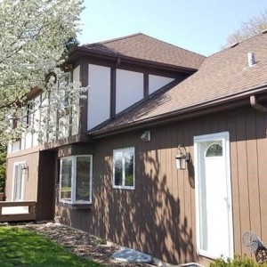 siding installation Naperville IL wooden house